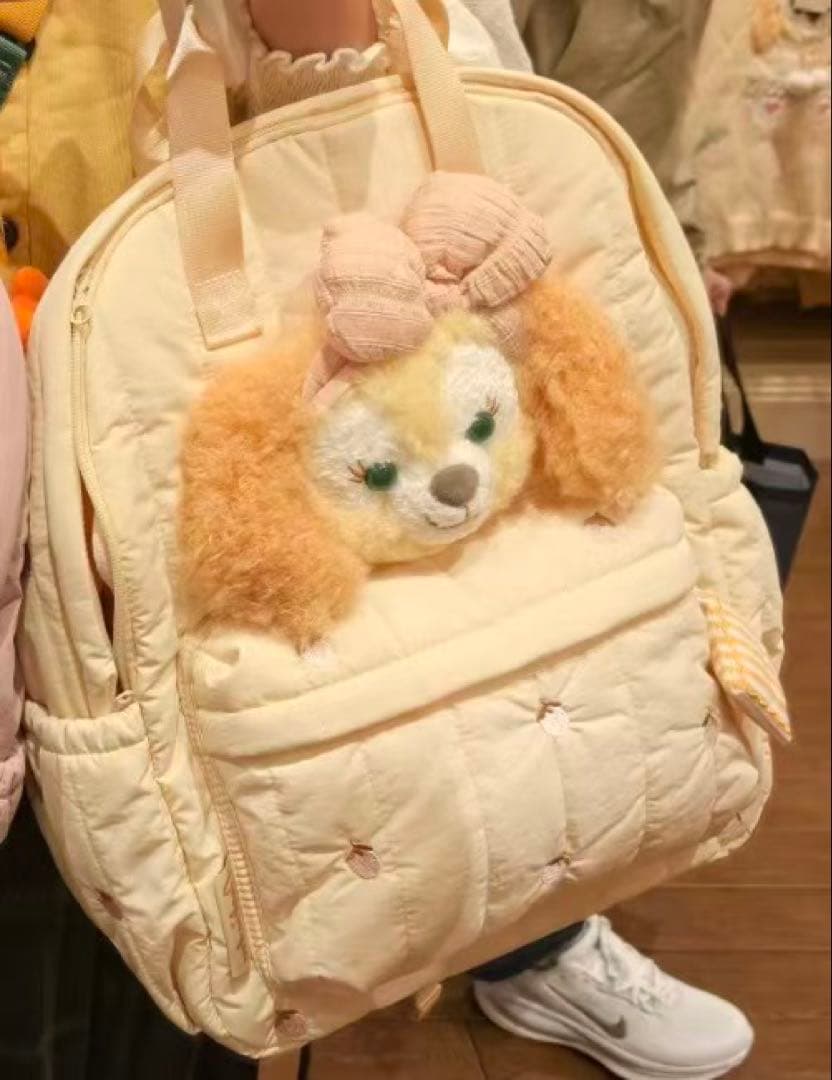 上海　ディズニー限定　クッキーアン　軽量パックバッグ