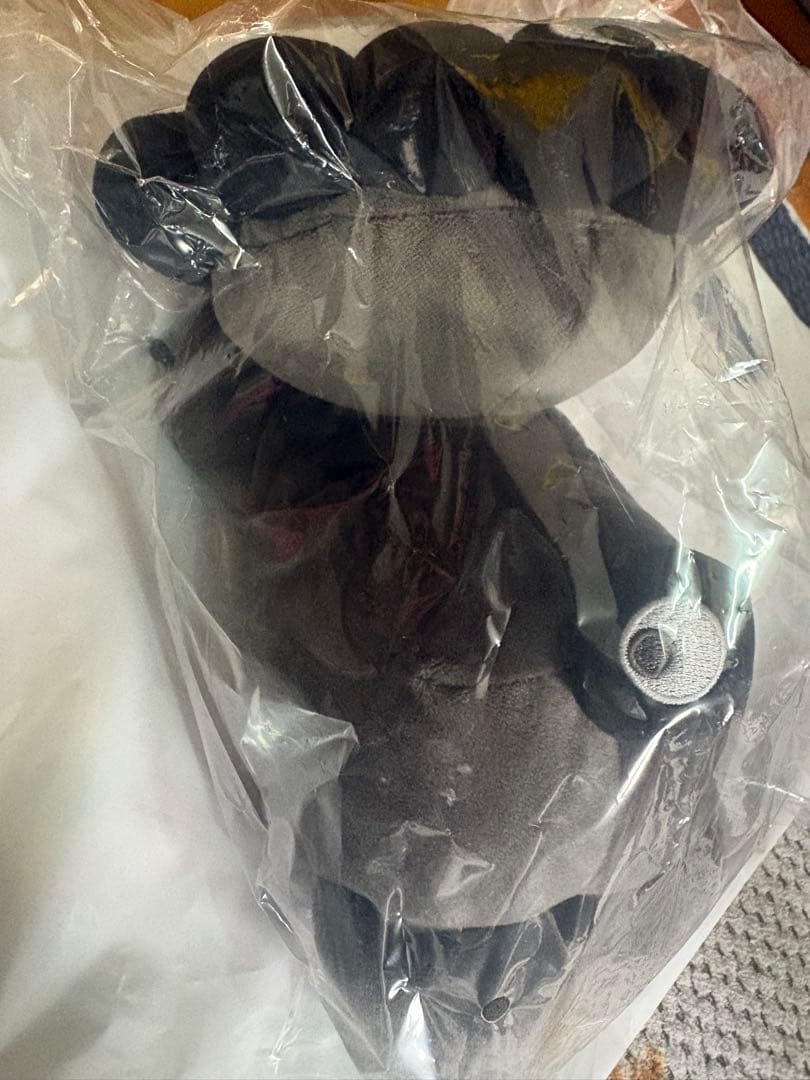 黒ミャクミャク 這い型 ぬいぐるみ M