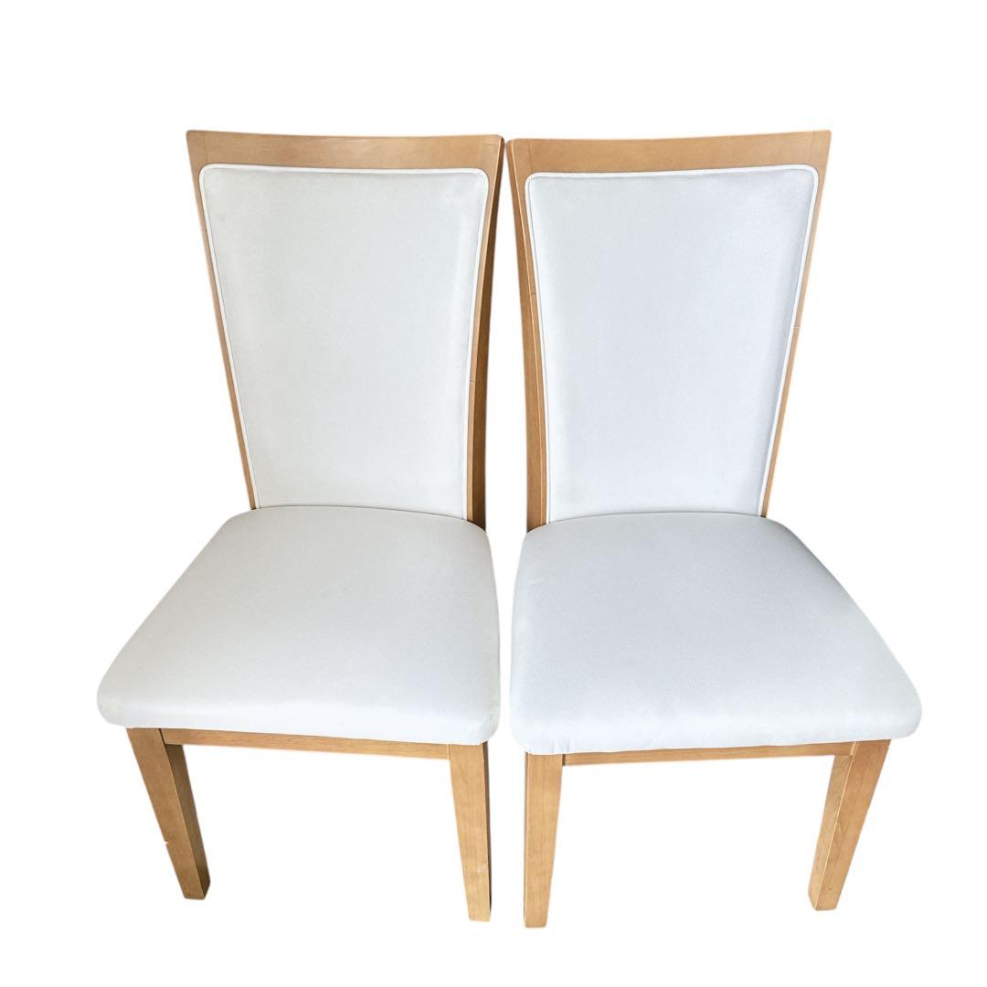 ニトリ ダイニングチェア　木製　2脚セット　送料込み