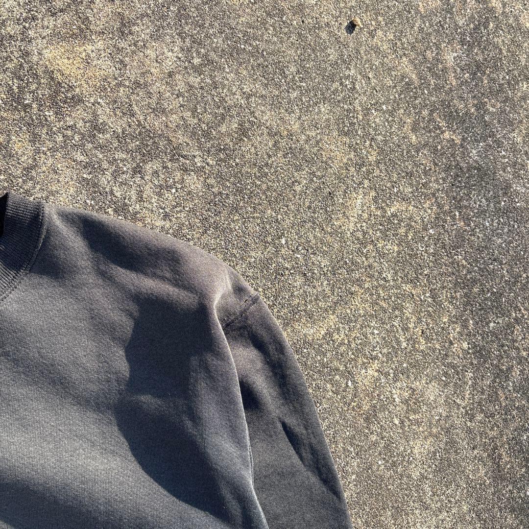 90s~ Russell ラッセル スウェット ブラック 墨黒 フェードUSA製