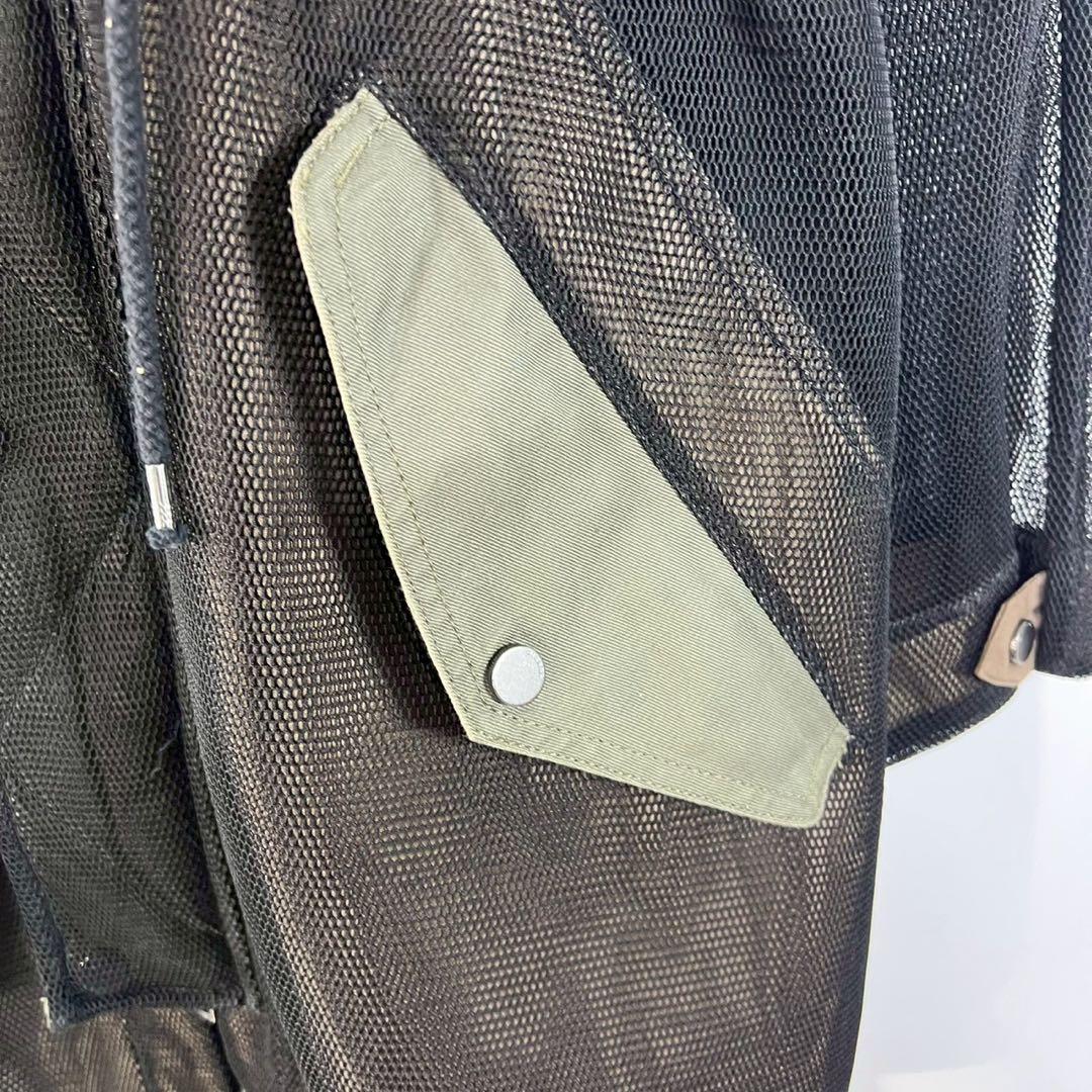 DIESEL ディーゼル　y2k ナイロンメッシュ　ロングコート　希少　20周年