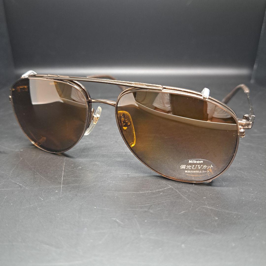 Nikon　ニコン　サングラス　2色　クリップオン　ヴィンテージ　未使用