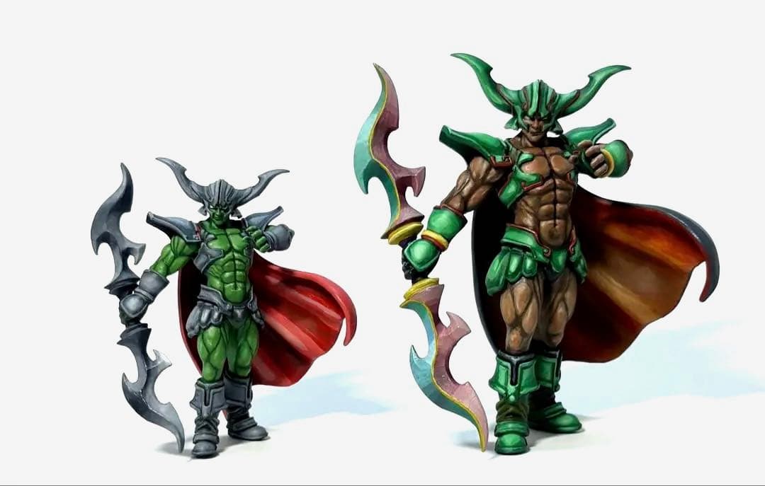 ドラゴンクエストダークドレアムガレージキットリペイント塗装済み