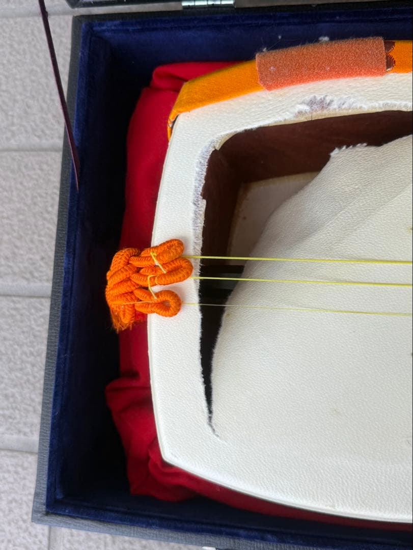 【送料込み】ジャンク品扱い★三味線　ハードケース付き　日本楽器