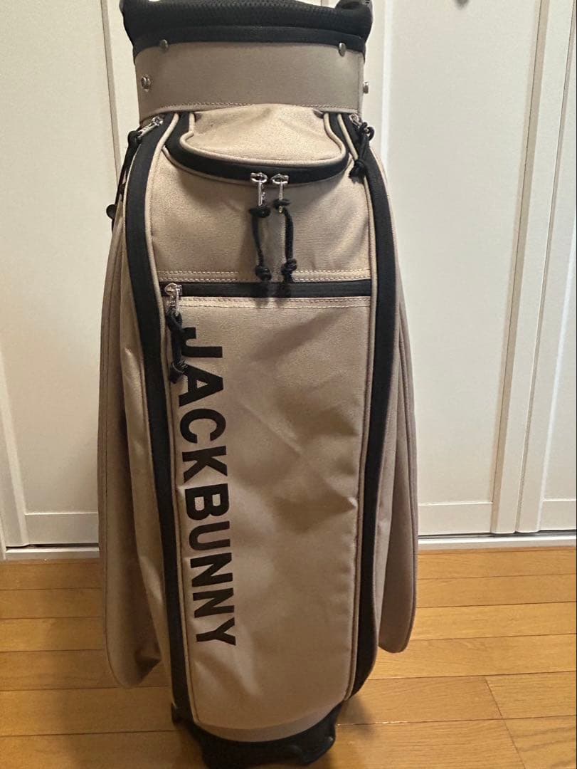 JACK BUNNY ゴルフバッグ ベージュ
