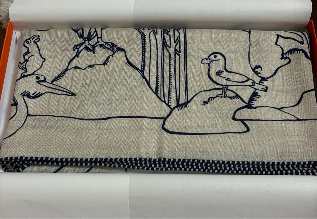 なおちゃん★エルメス　トライアングルジェアン《千と一のウサギ》カシシル