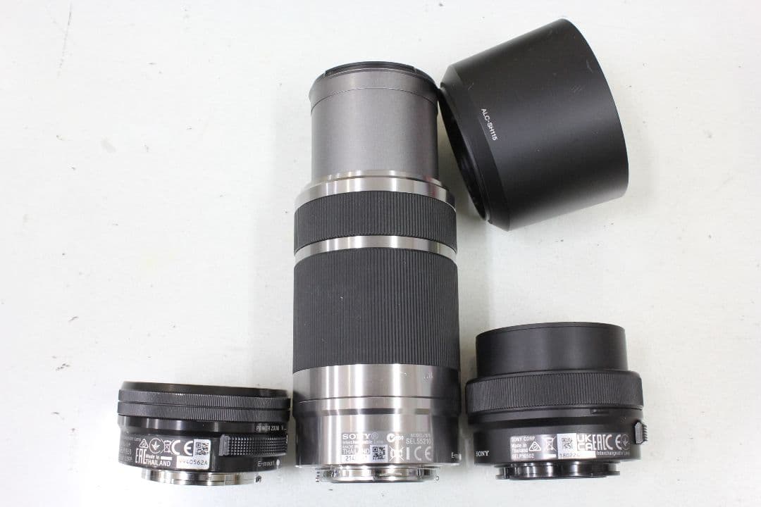 ソニー / SONY ミラーレス一眼カメラ用レンズ ３点