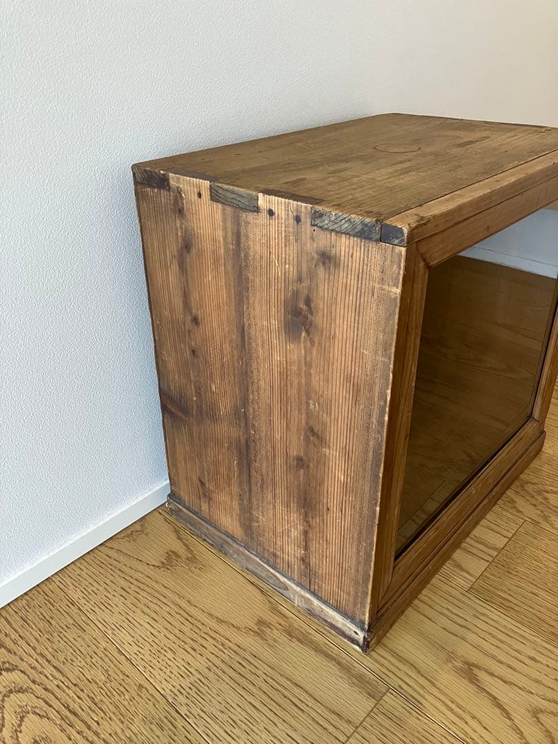 ガラスケース　アンティーク ショーケース　什器