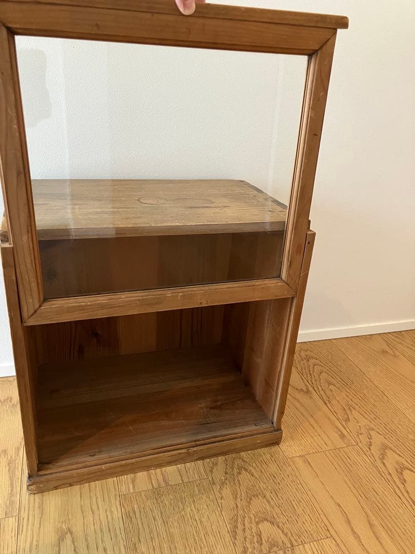 ガラスケース　アンティーク ショーケース　什器