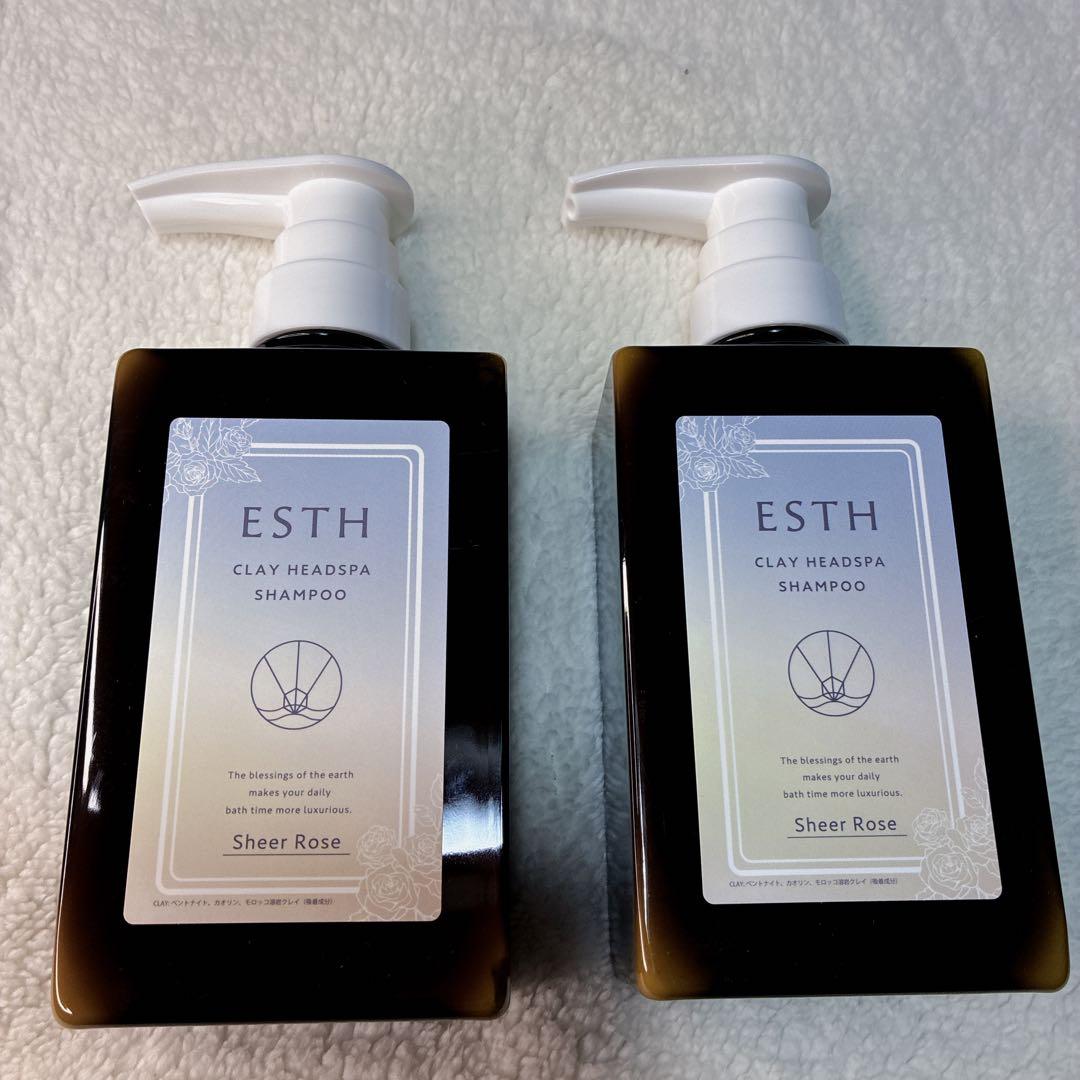 エス ESTH CLAY HEADSPA SHAMPOO 380ml 2本セット - メルカリ