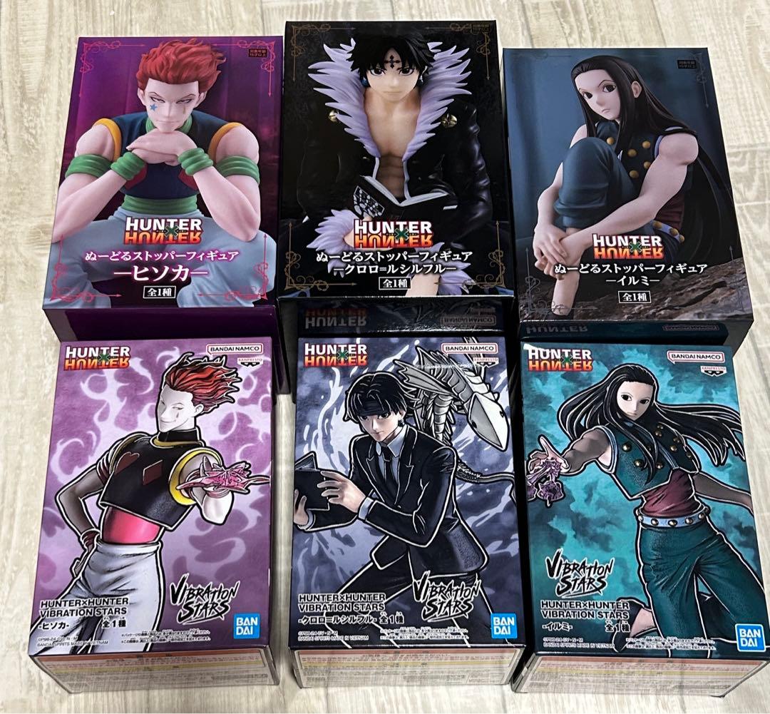 ✨HUNTER×HUNTER ✨クロロ ヒソカ イルミ フィギュア6体セット - メルカリ
