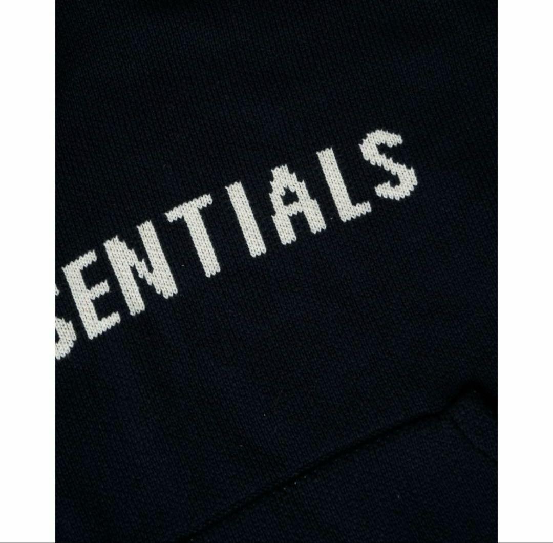ESSENTIALS フーディー ブラック Lサイズ