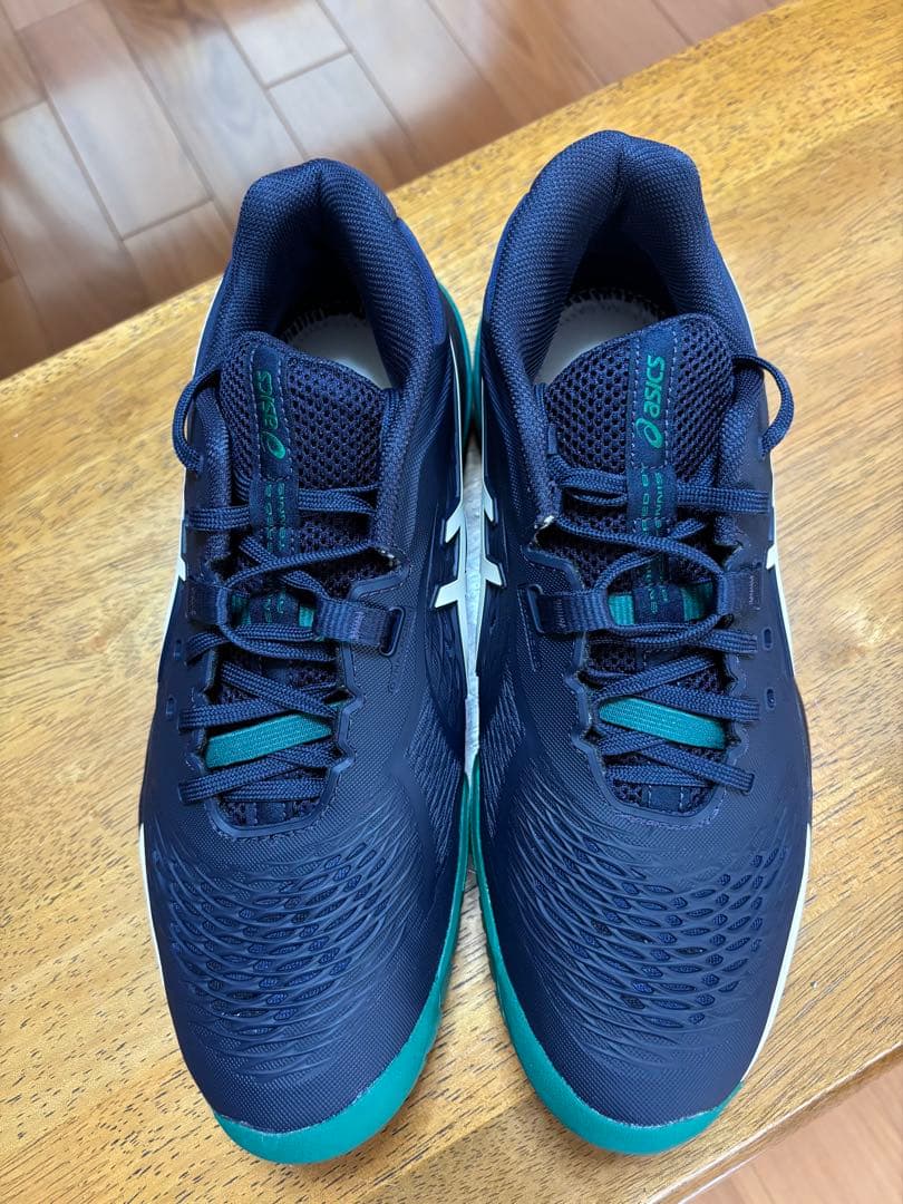 最終値下げ新品同様アシックス RESOLUTION Ｘ10 ＡＣ用　26.5cm