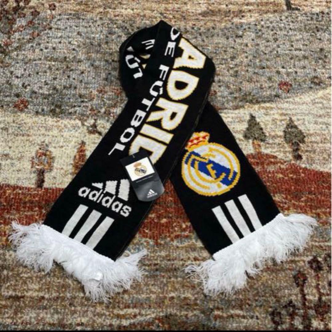 正規】タグ付き 激レア 02/03 レアルマドリード マフラー サッカー