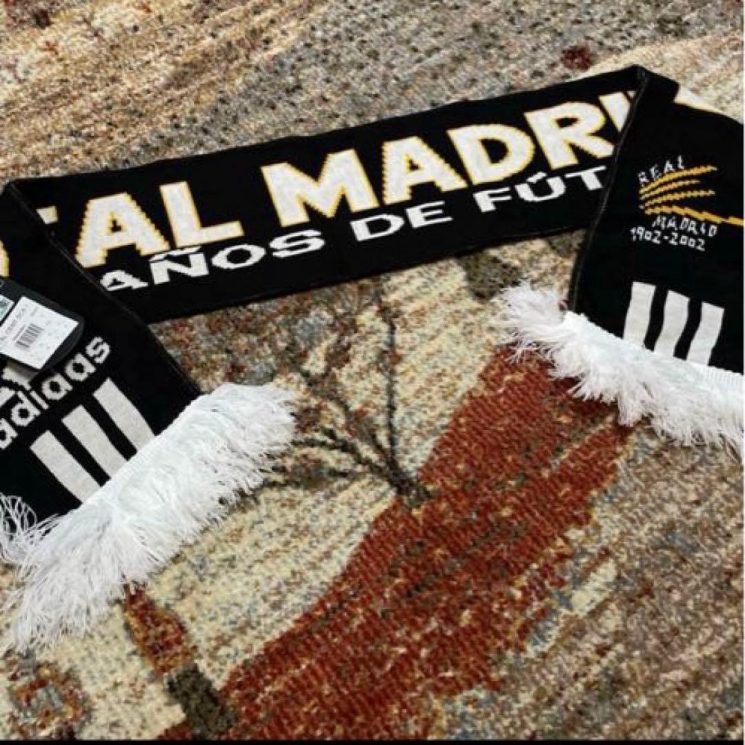 正規】タグ付き 激レア 02/03 レアルマドリード マフラー サッカー