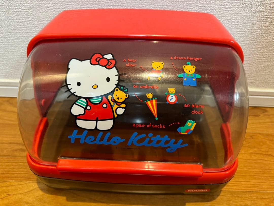 昭和レトロ ハローキティ 哺乳瓶ケース フードケース(L) 昭和レトロ