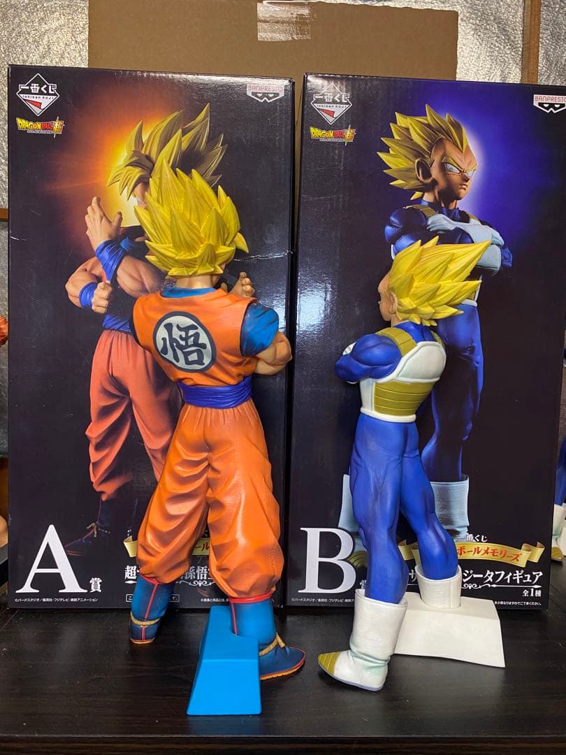 ドラゴンボール ベジータ 孫悟空 一番くじ メモリーズ