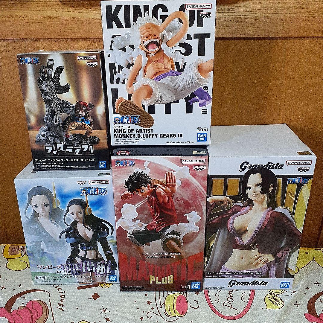 ワンピースフィギュア まとめ売り5点セット - メルカリ
