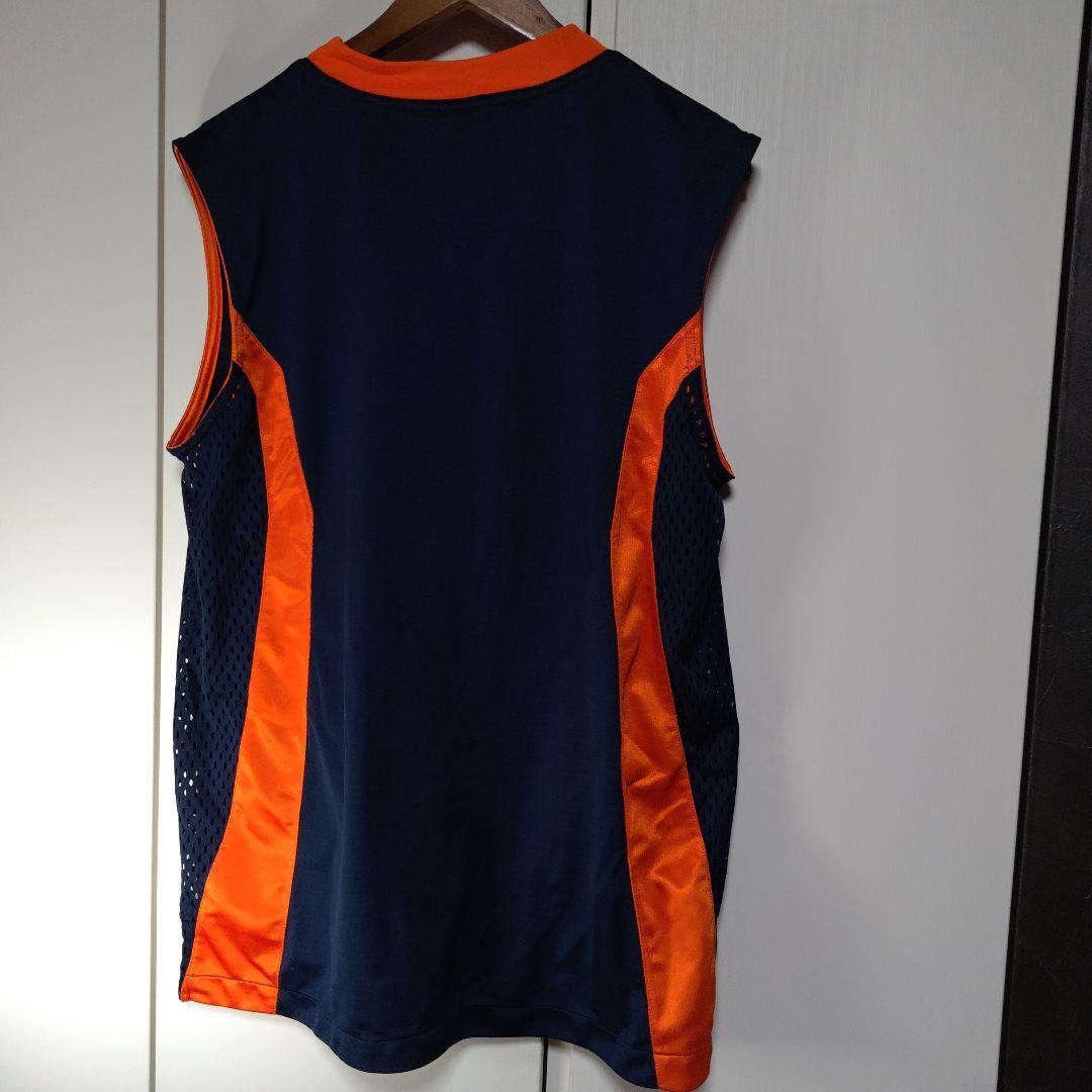 閲覧数106】Nike ネイビー オレンジ タンクトップ