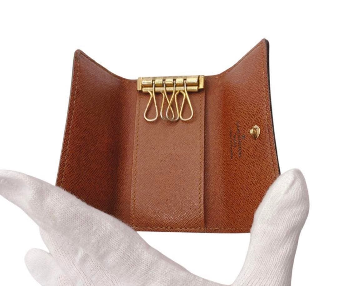 LOUIS VUITTON キーケース ミュルティクレ4 モノグラム　美品