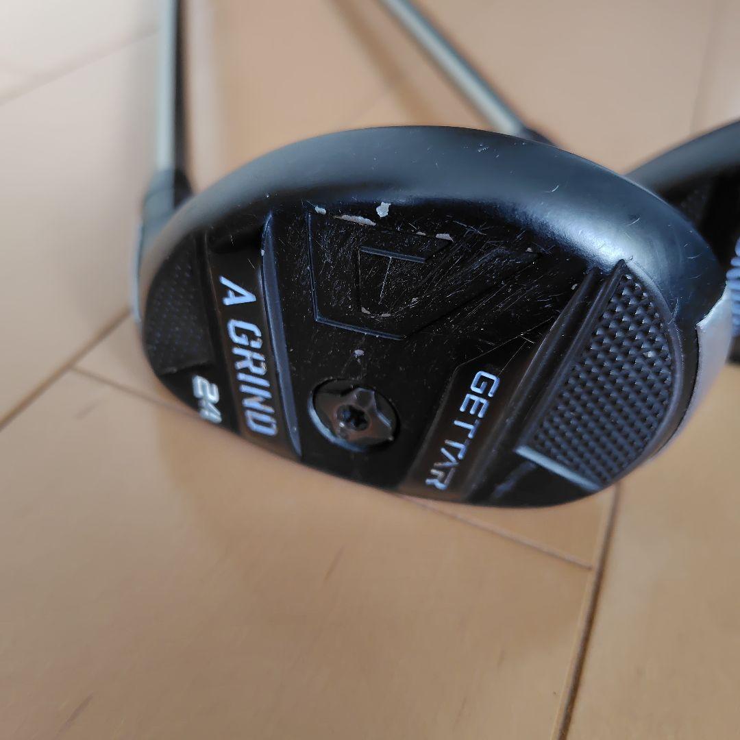 Aグラインド 24度 27度セット ユーティリティ 純正ヘッドカバー付き