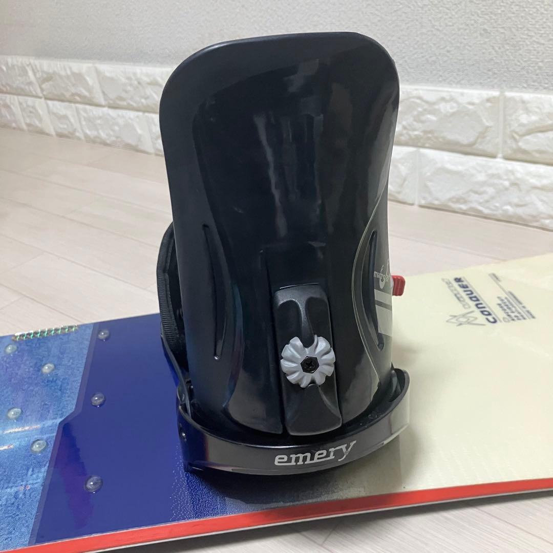 バック付/Volkl CONQUERフォルクルスノーボードセット152/バインM