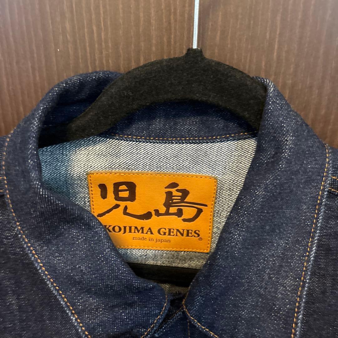 児島ジーンズ 15オンス セルビッチ セカンド デニムジャケット RNB-552