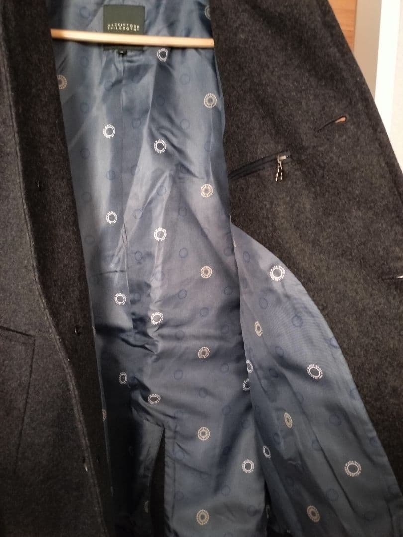 マッキントッシュフィロソフィー ウールキャメロンコート