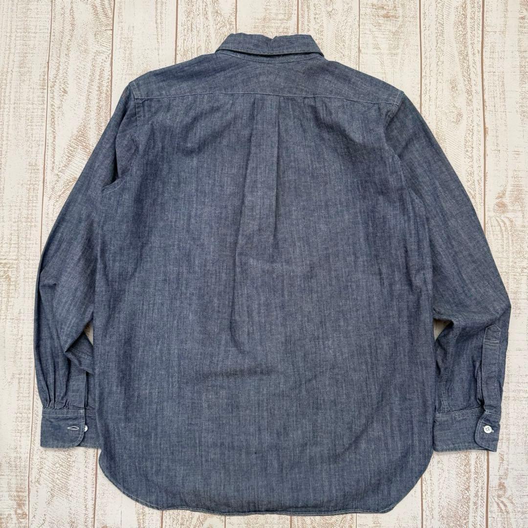 美品USA製【エンジニアードガーメンツ】19th BD Shirt シャンブレー