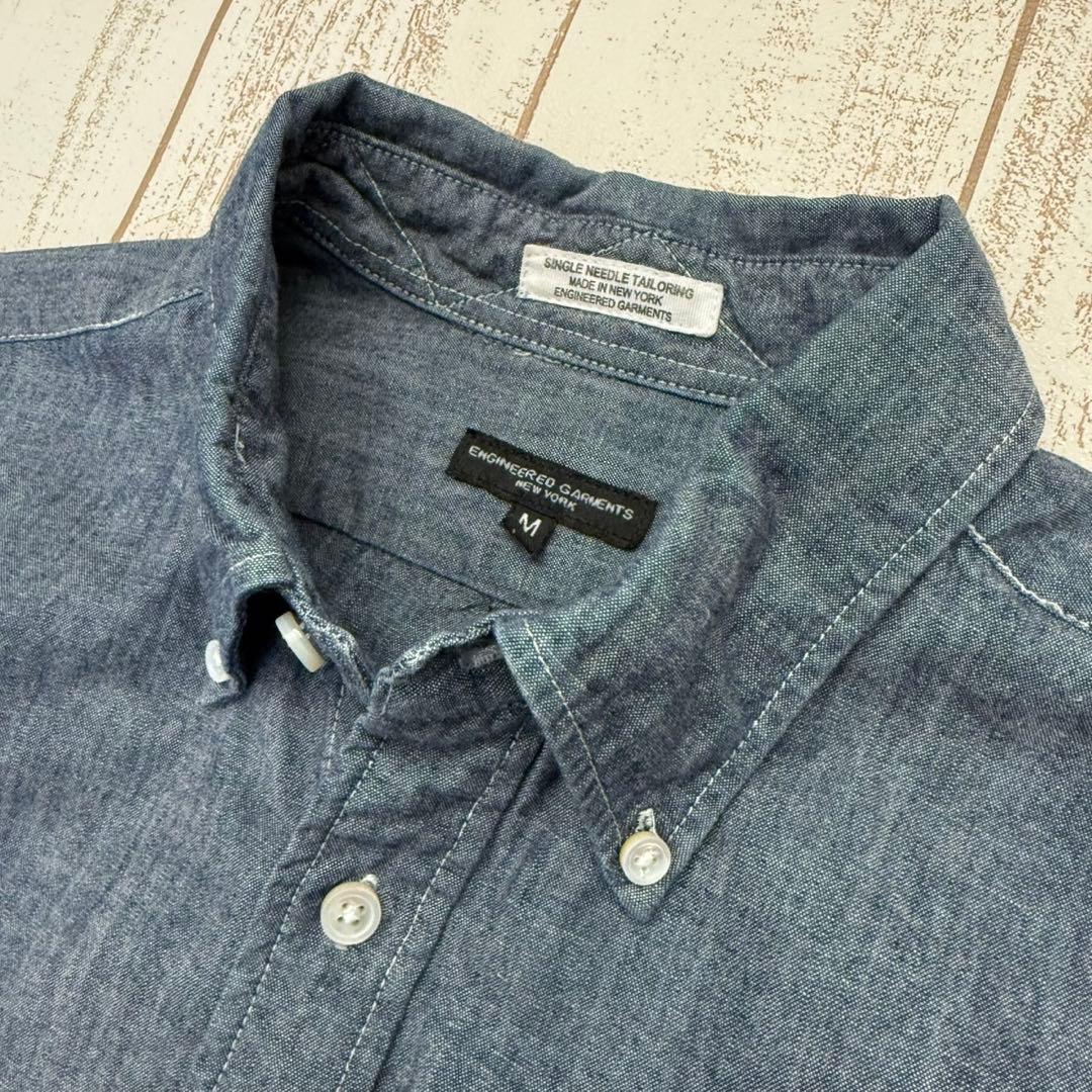 美品USA製【エンジニアードガーメンツ】19th BD Shirt シャンブレー