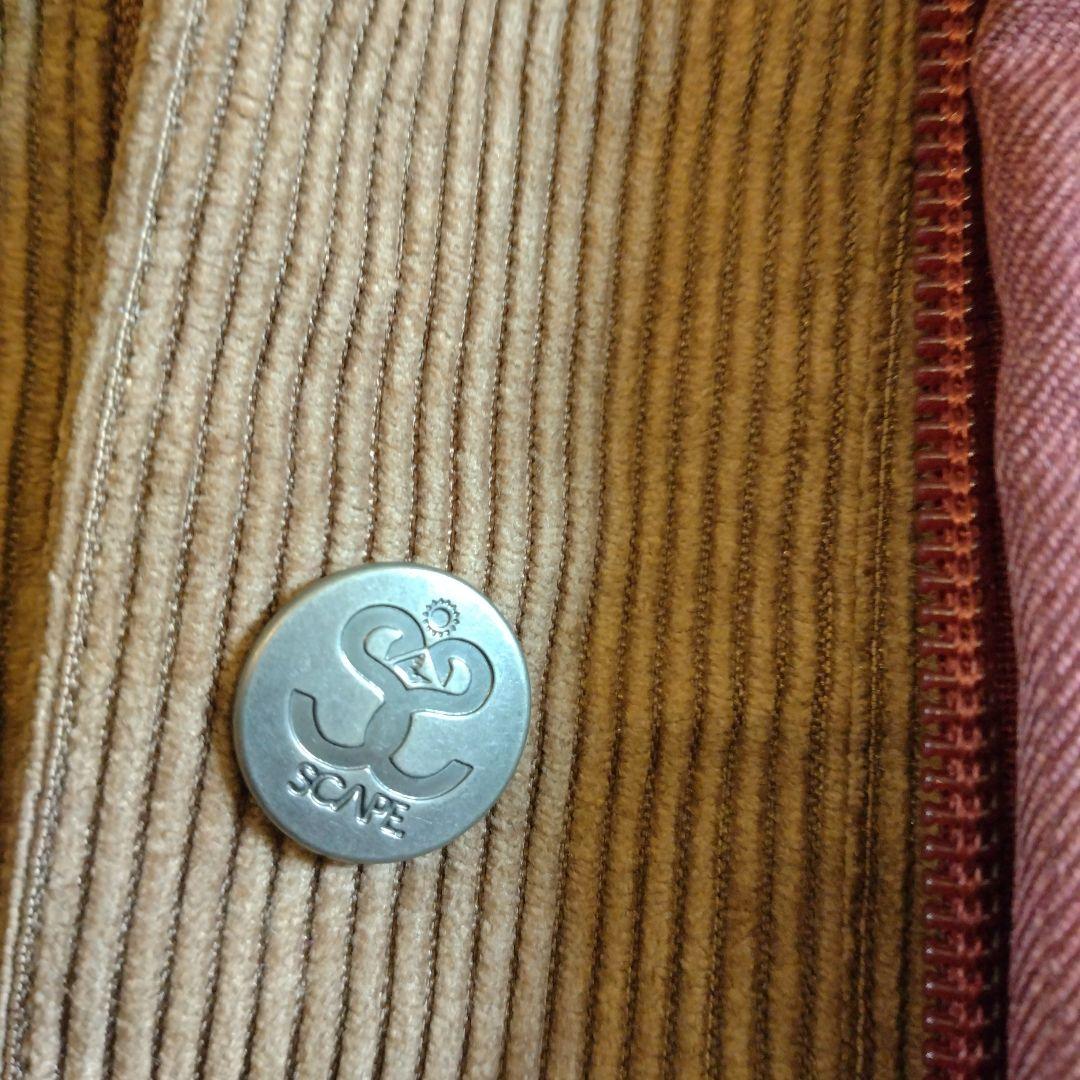 SCAPE ウィンタースポーツジャケット 赤/茶