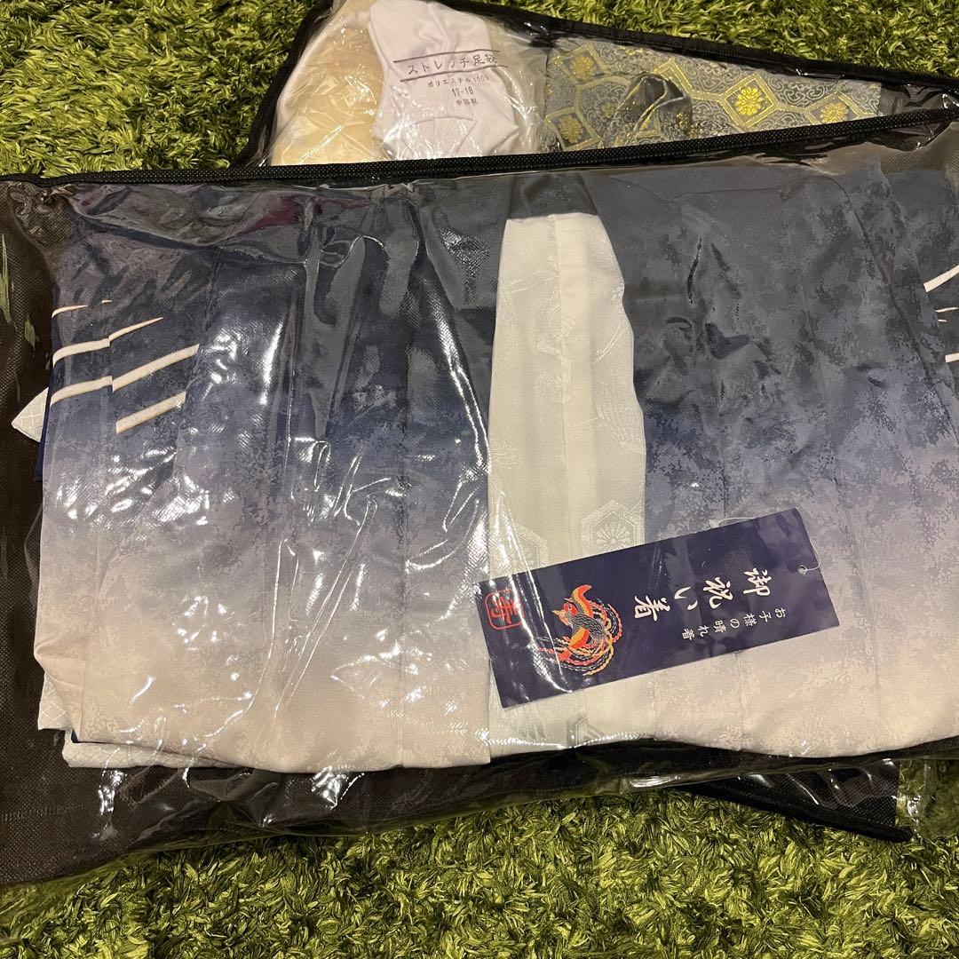 京越 七五三5歳男の子 フルセット(肩上げ済み) 12点セット