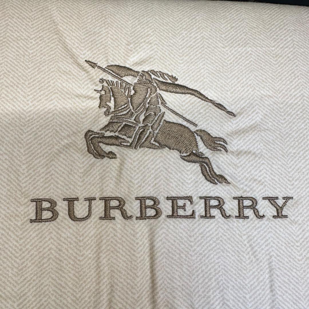 ♡※後右1005 未使用保管品 バーバリー 羽毛肌掛けふとん BB 0520