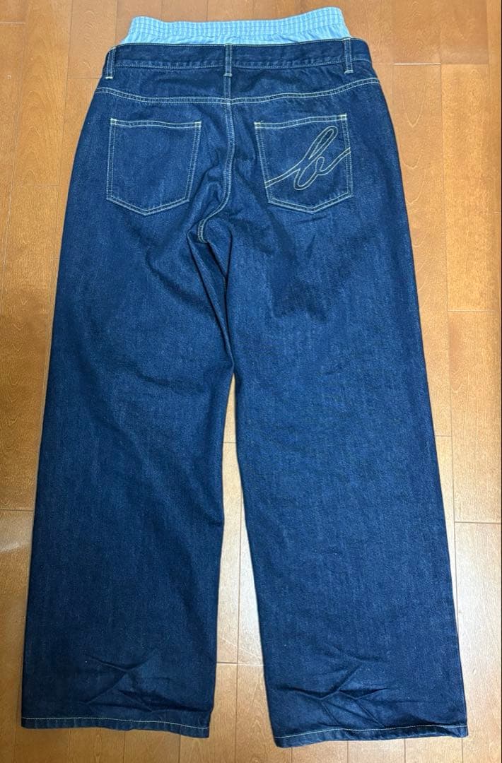 BIO wear JEANS WITH UNDERWEAR Mサイズ