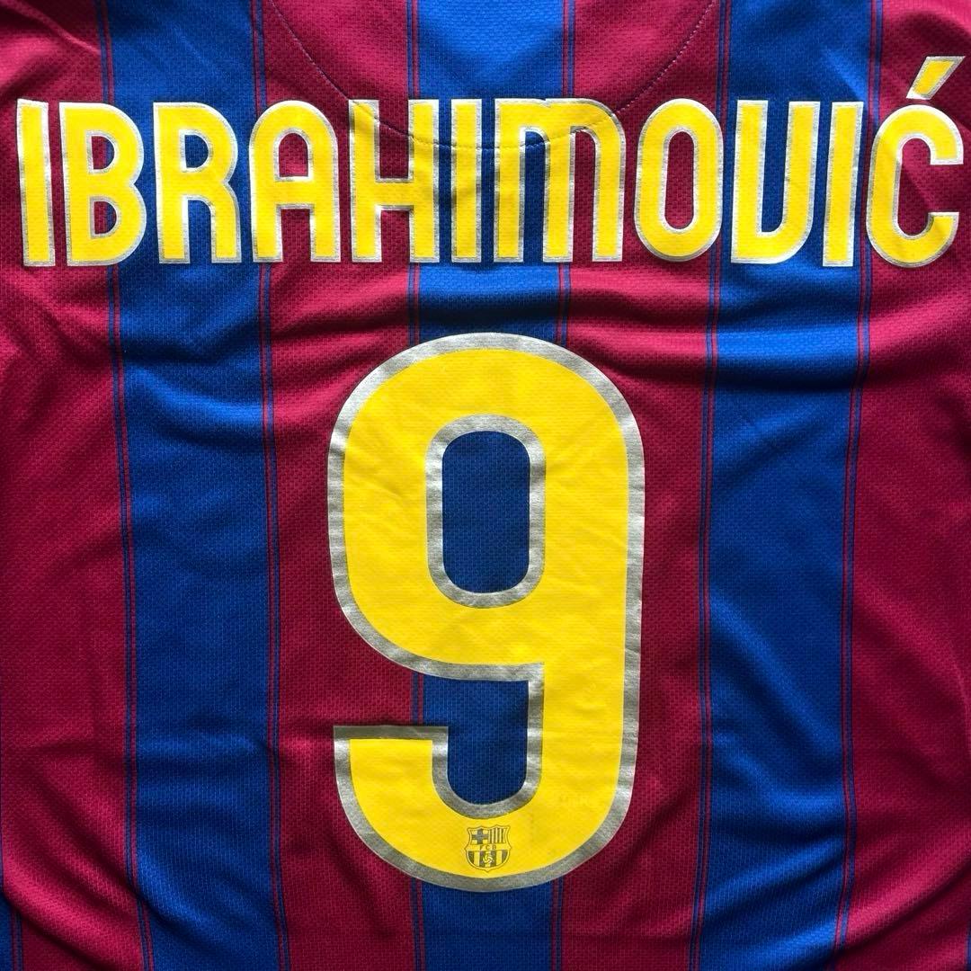 【gkbさん専用】NIKE S バルセロナ 09/10 イブラヒモビッチ 長袖