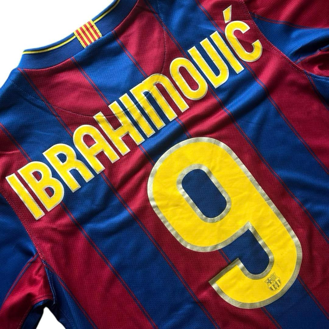 【gkbさん専用】NIKE S バルセロナ 09/10 イブラヒモビッチ 長袖