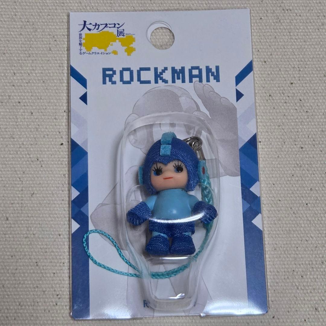 商品、未開封】大カプコン展 ロックマン コスチュームキューピー