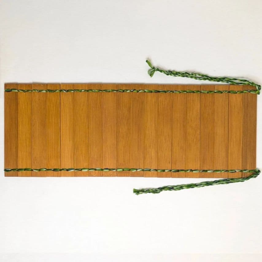 フォロー割・新品】 竹簡 般若心経 約47cm×約18cm 漢文 浮彫り 竹