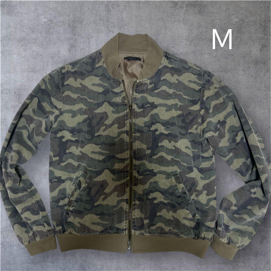 迷彩柄 ジャンパー Mサイズ - メルカリ