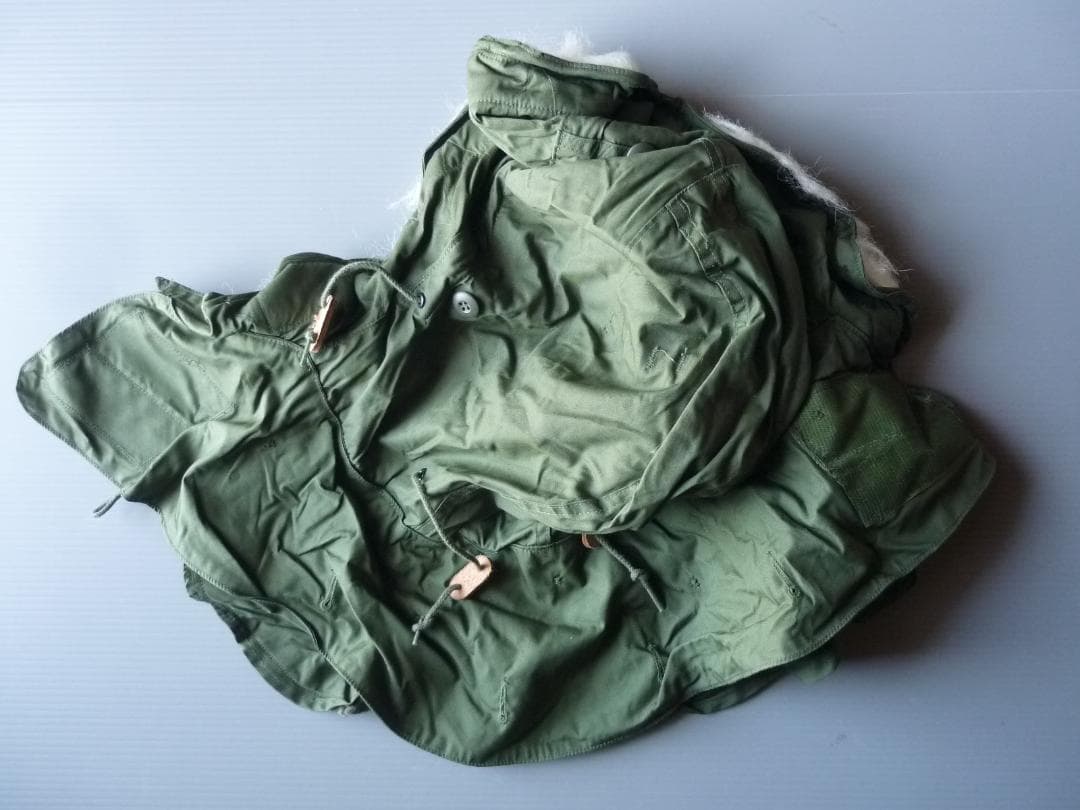 新品 70s 米軍 M-65 フード デッドストック モッズコート パーカー D