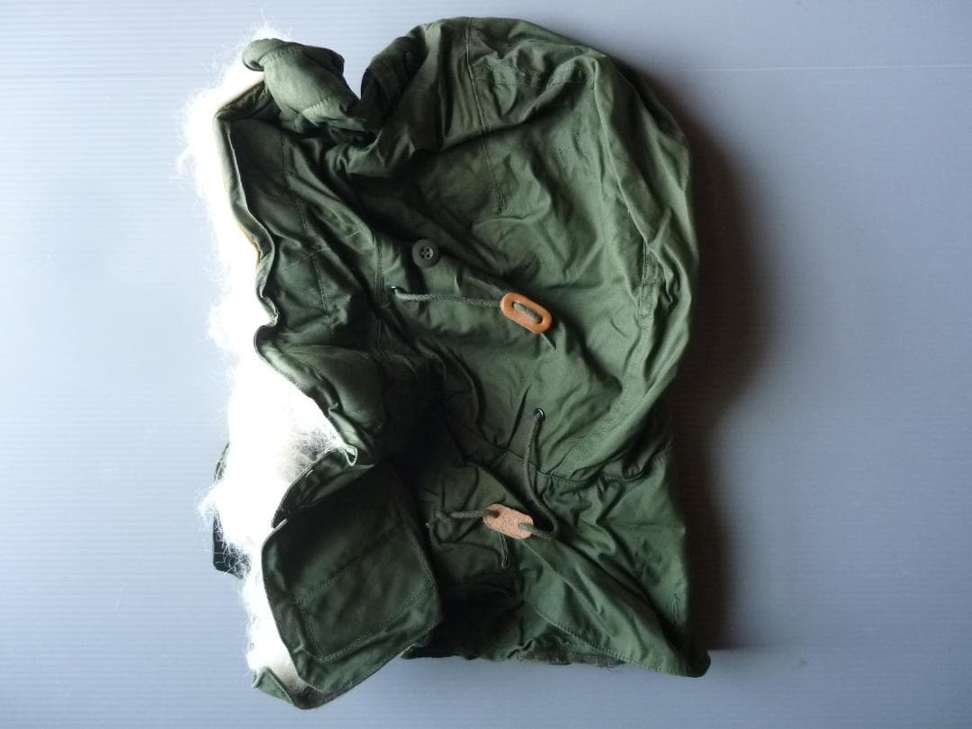 新品 70s 米軍 M-65 フード デッドストック モッズコート パーカー D