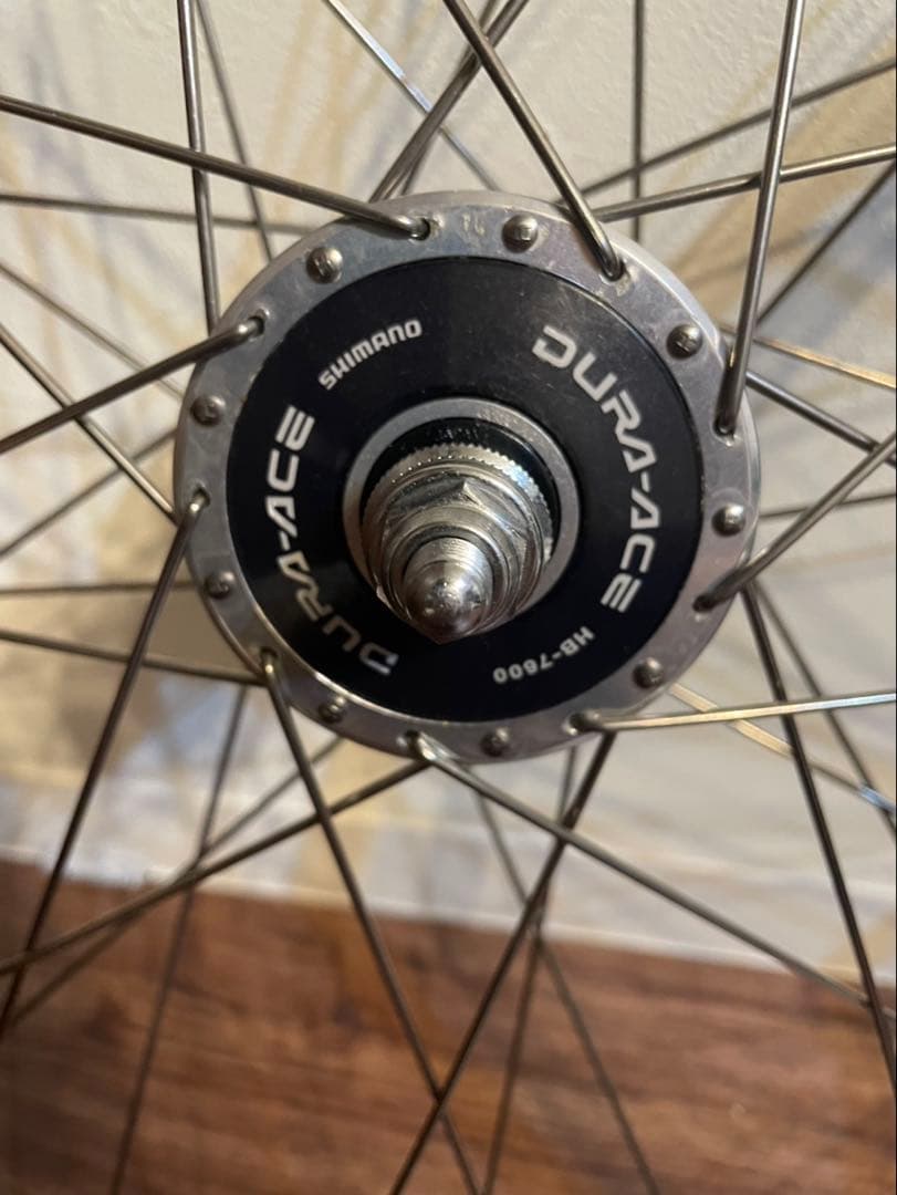 mavicリム×njsハブ ホイール 前後セット