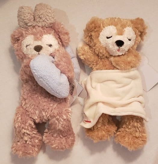 お値下げ)ダッフィー シェリーメイ ぬいぐるみ おやすみ - メルカリ