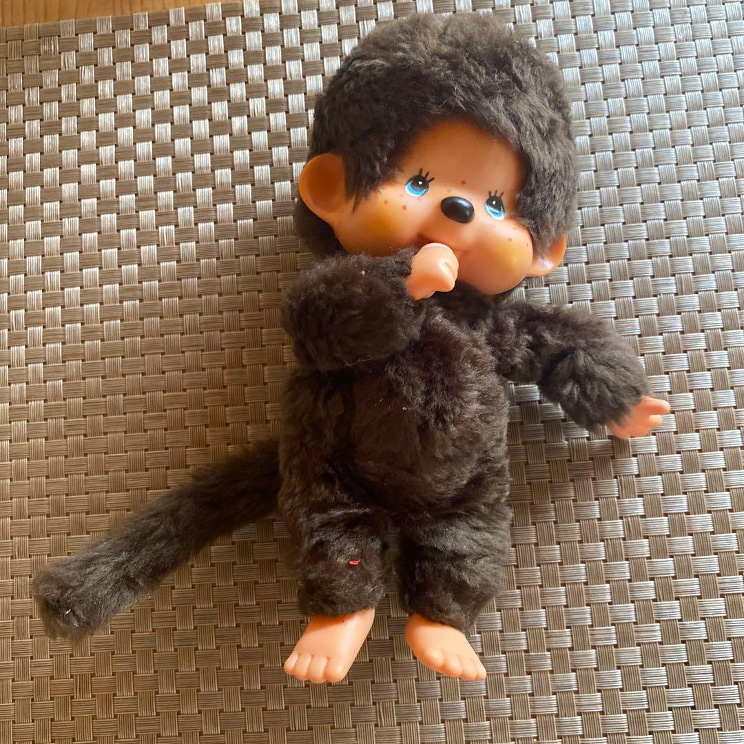 モンチッチ カタカナタグ 男の子 ブルーアイ セキグチ 昭和レトロ 初期