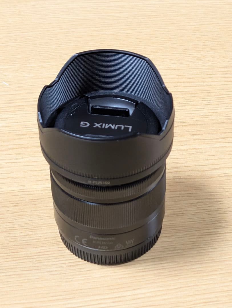 LUMIX G H-FS35-100 ズームレンズ レンズキャップ・フード付き
