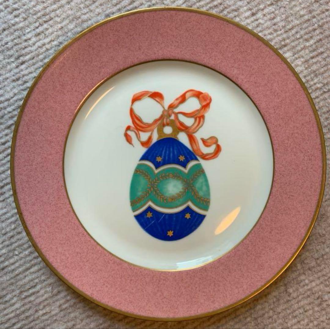 PUIFORCAT◆ピュイフォルカ◆イースターエッグ◆リモージュプレート6枚◆
