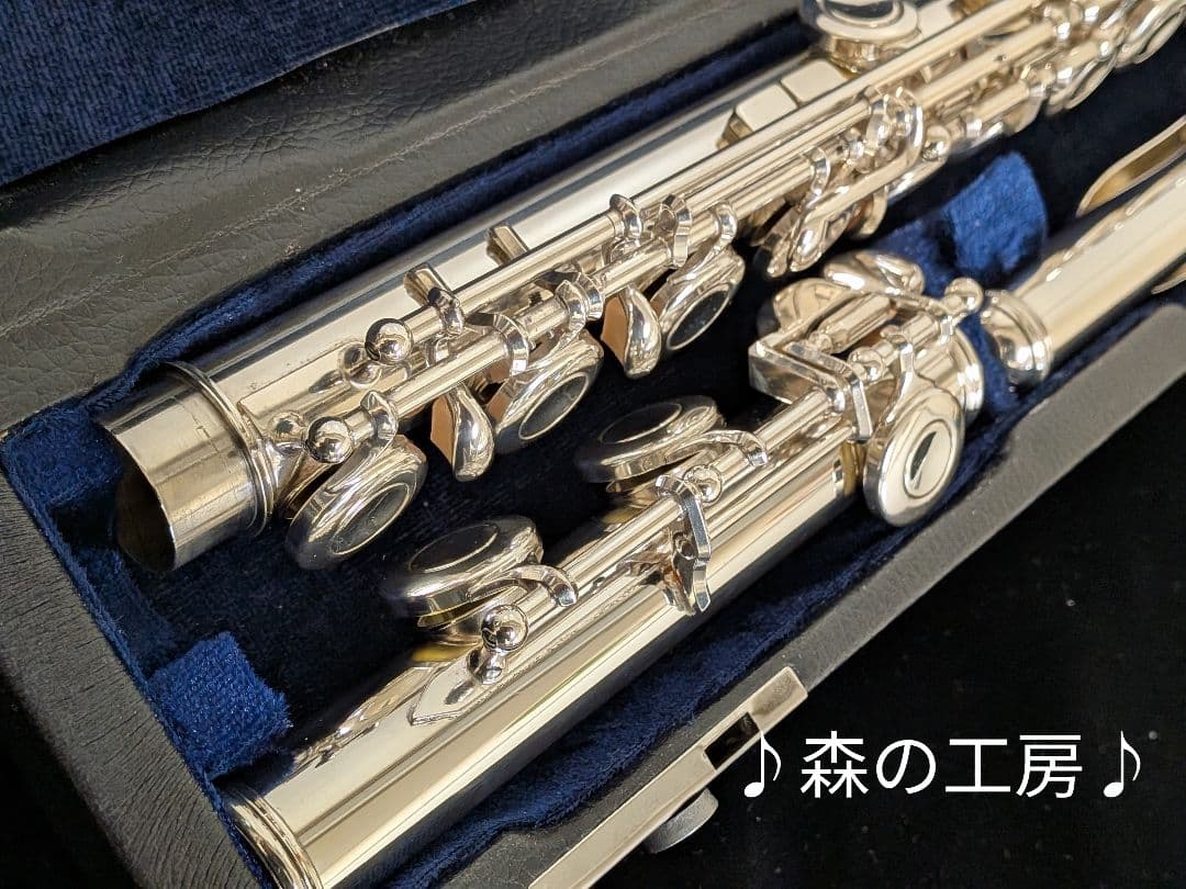 中古フルート専門店‼️部活応援‼️銀メッキヤマハフルートYFL211SⅡ Eメカ