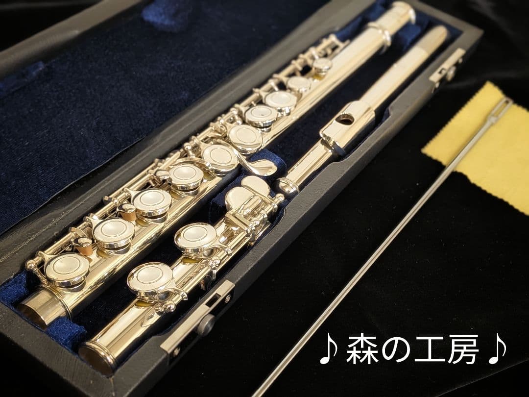 中古フルート専門店‼️部活応援‼️銀メッキヤマハフルートYFL211SⅡ Eメカ