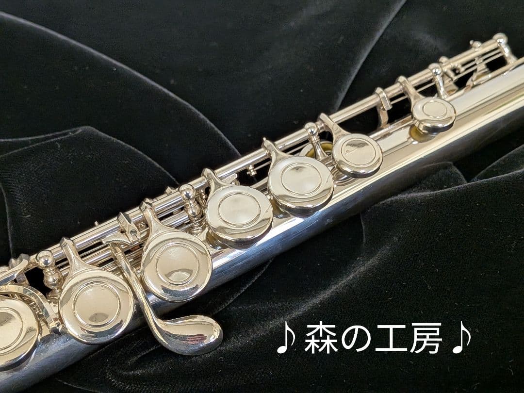 中古フルート専門店‼️部活応援‼️銀メッキヤマハフルートYFL211SⅡ Eメカ