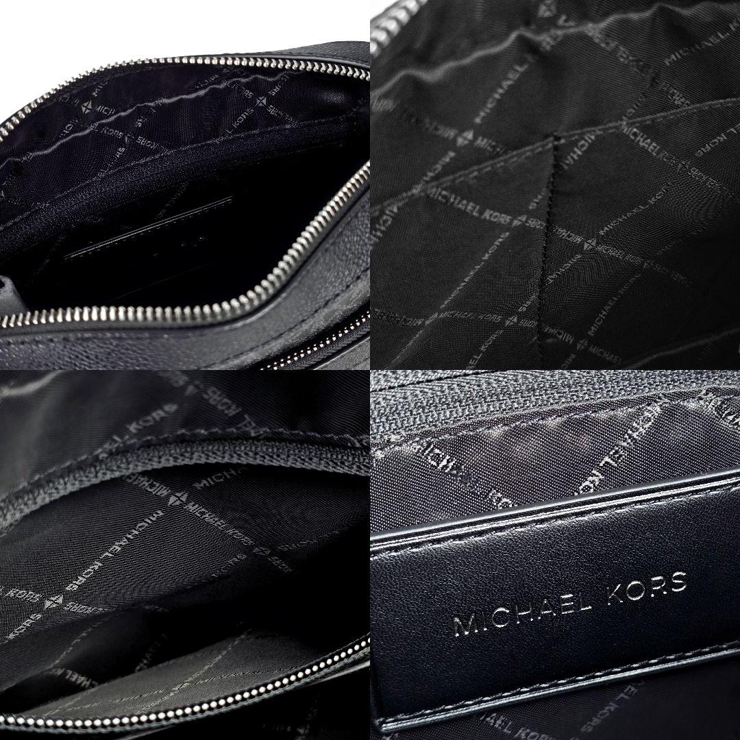 極美品 マイケルコース MKシグネチャー クーパー ユーティリティ クロスボディ